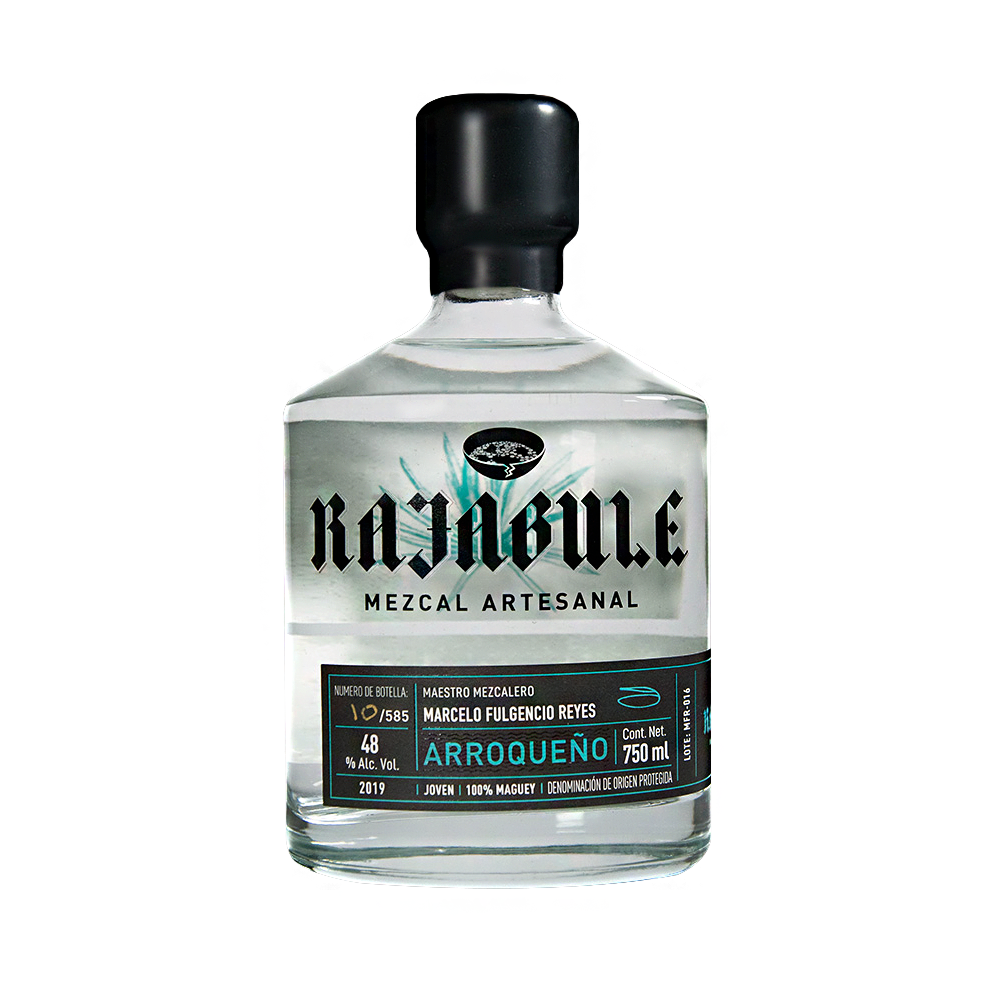 Horizonte Sustentable - Home MEZCAL RAJABULE arroqueno 2019 PACKSHOT TRANSPARENTE